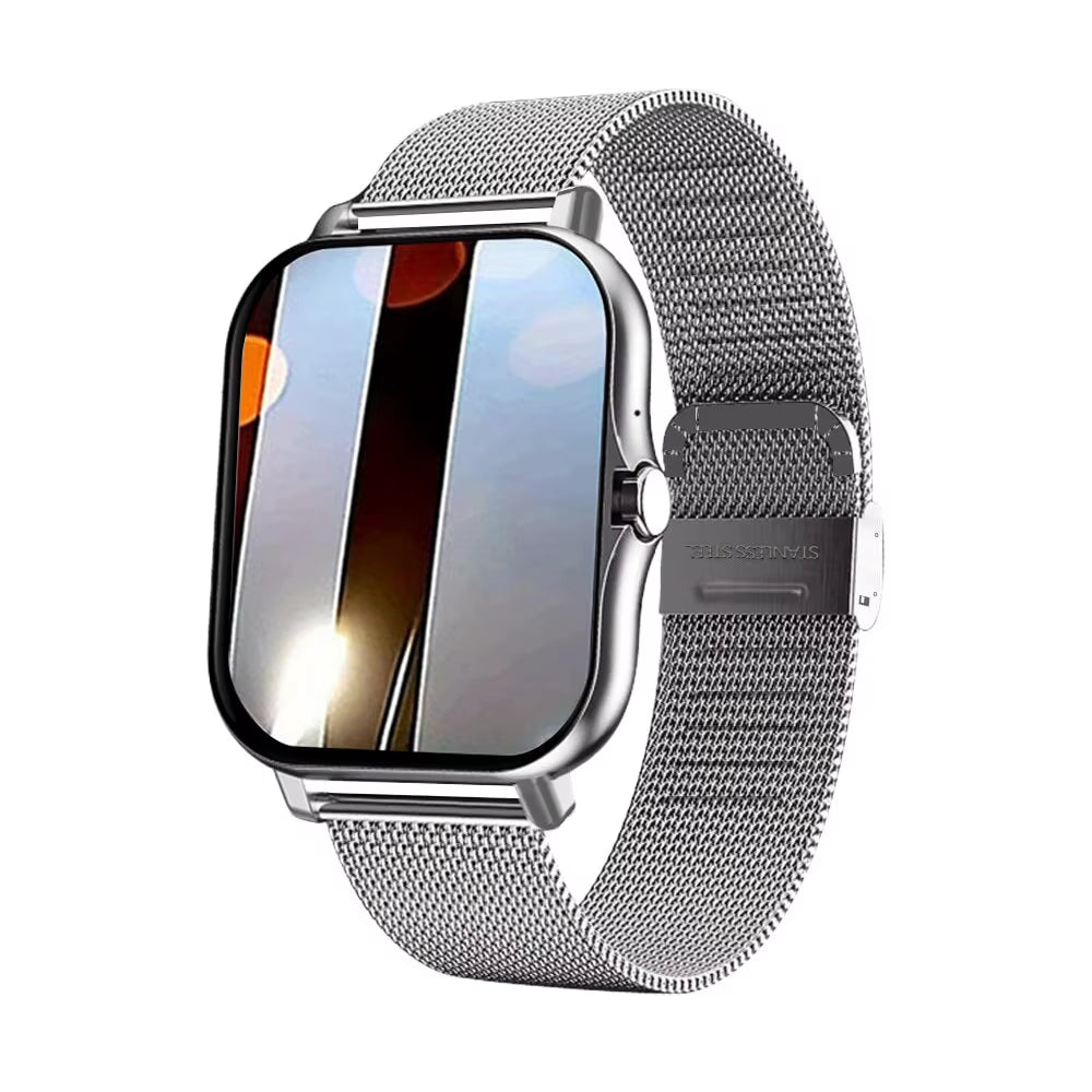 2025 Smartwatch Android Phone 1.44''Inch HD Screen Bluetooth Call Blood Oxygen/Pressure Monitoring Smart Watch Women Men Gift