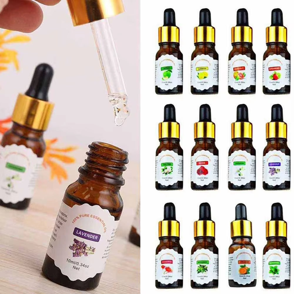 HOT SALES!!! New Arrival 10Ml/Bottle Natural Essential Oil Aromatherapy for Fragrance Lamp Humidifier Wholesale Dropshipping