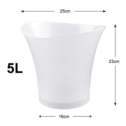 Luminous 5L Multi-Color Ice Bucket