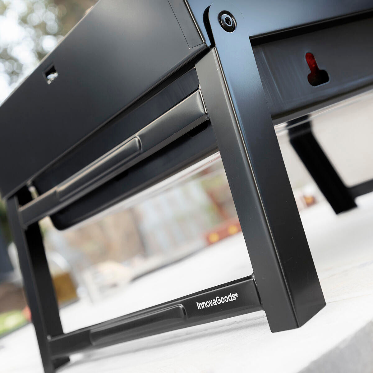 Barbacoa Plegable Portátil para Carbón BearBQ – Camping y Jardín