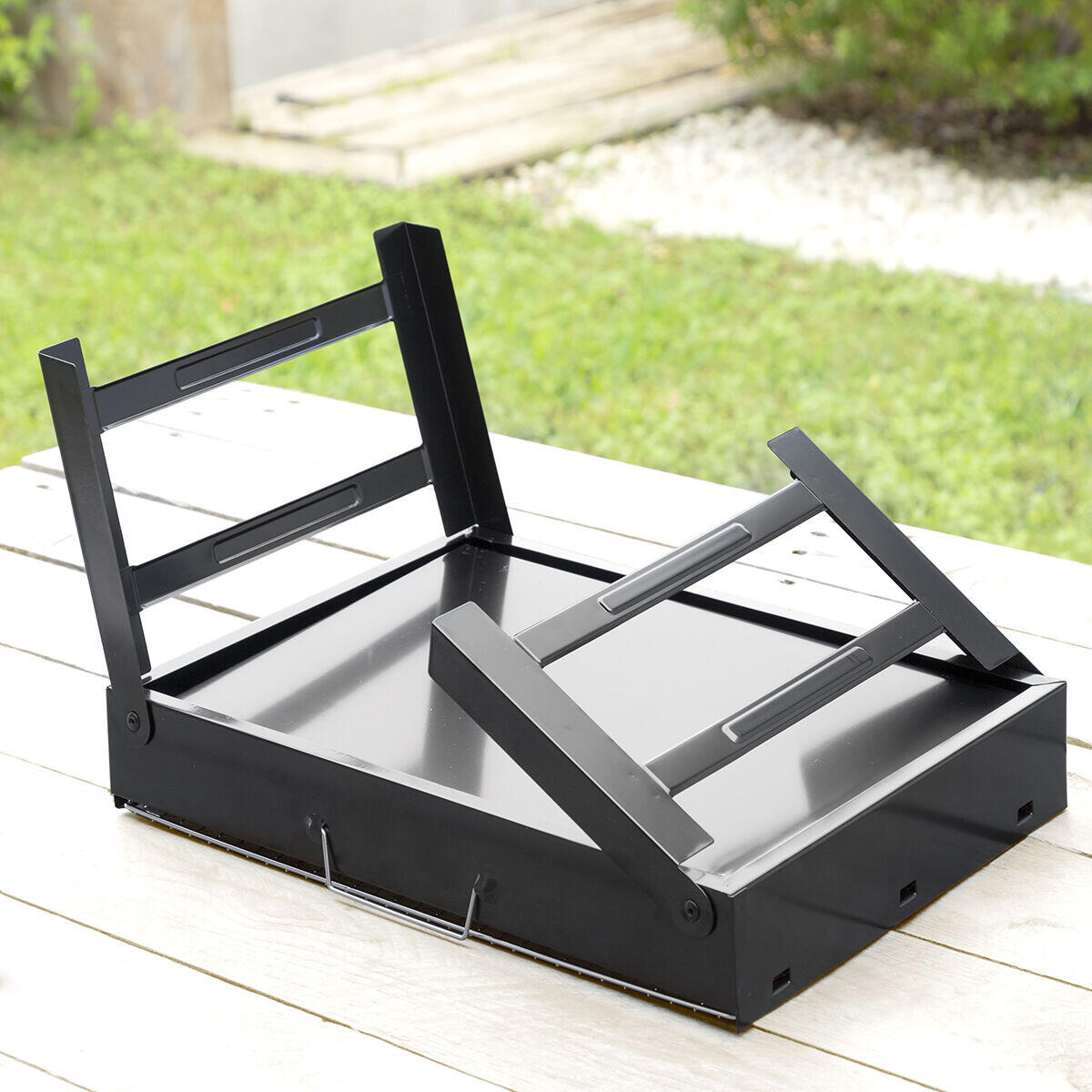 Barbacoa Plegable Portátil para Carbón BearBQ – Camping y Jardín
