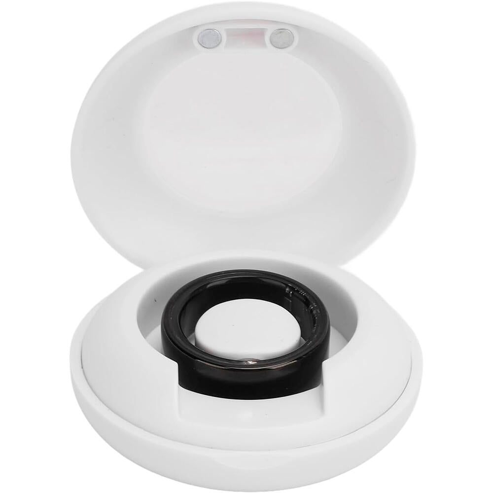 Anillo Inteligente Smart Ring con Monitor de Sueño, Oxígeno y Ritmo Cardíaco - Estuche de Carga Incluido