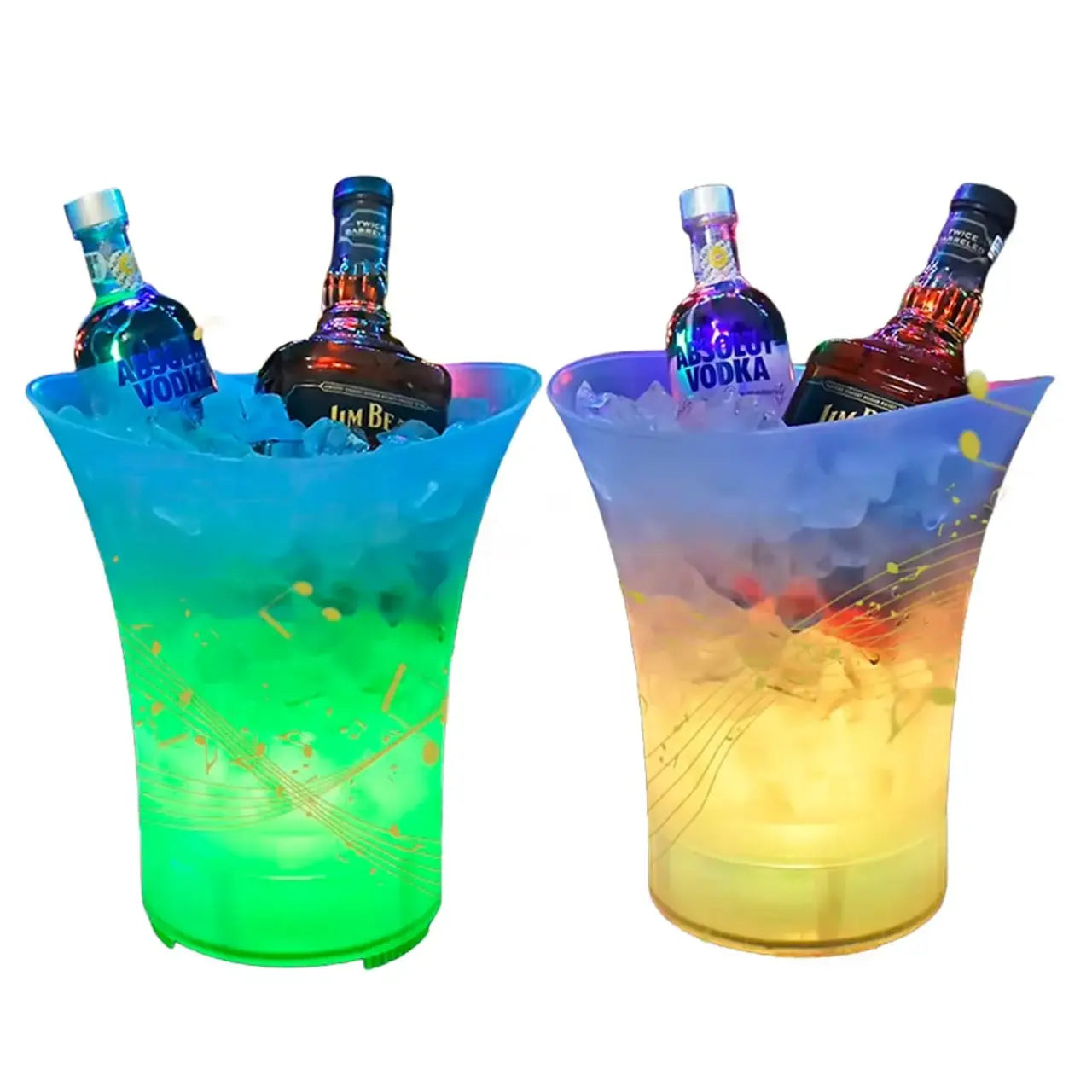 Cubetera con Altavoz Bluetooth y Luces LED RGB – 5L para Fiestas y Piscina