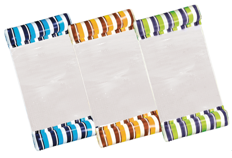 Hamaca Hinchable de Playa y Piscina – 3 Colores, Tela Resistente